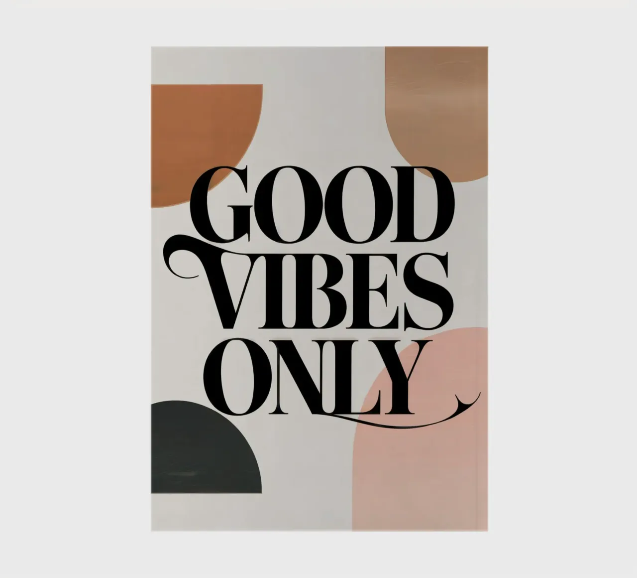 Good Vibes Only notebook by logic