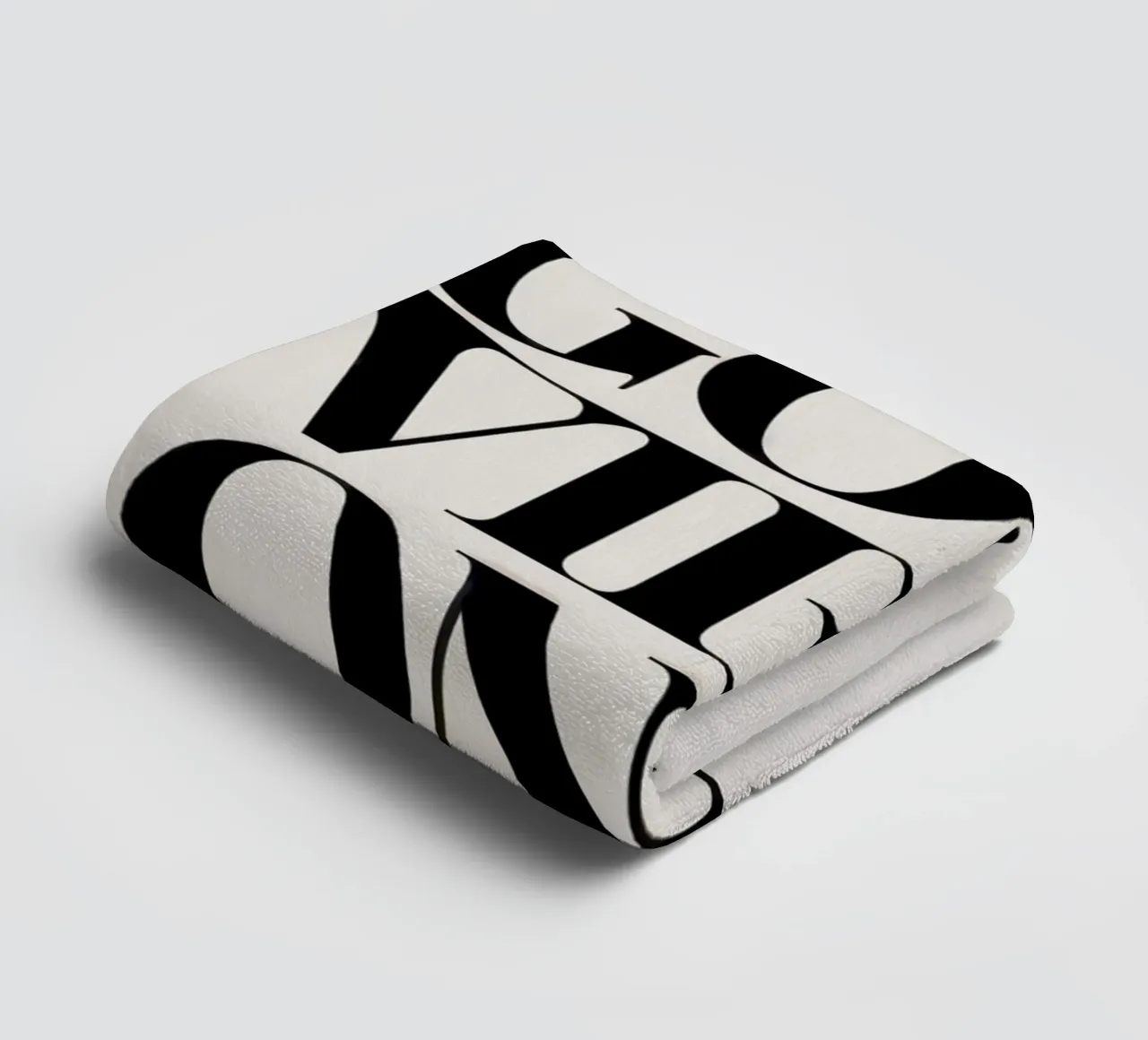 Good Vibes Only towel by logic