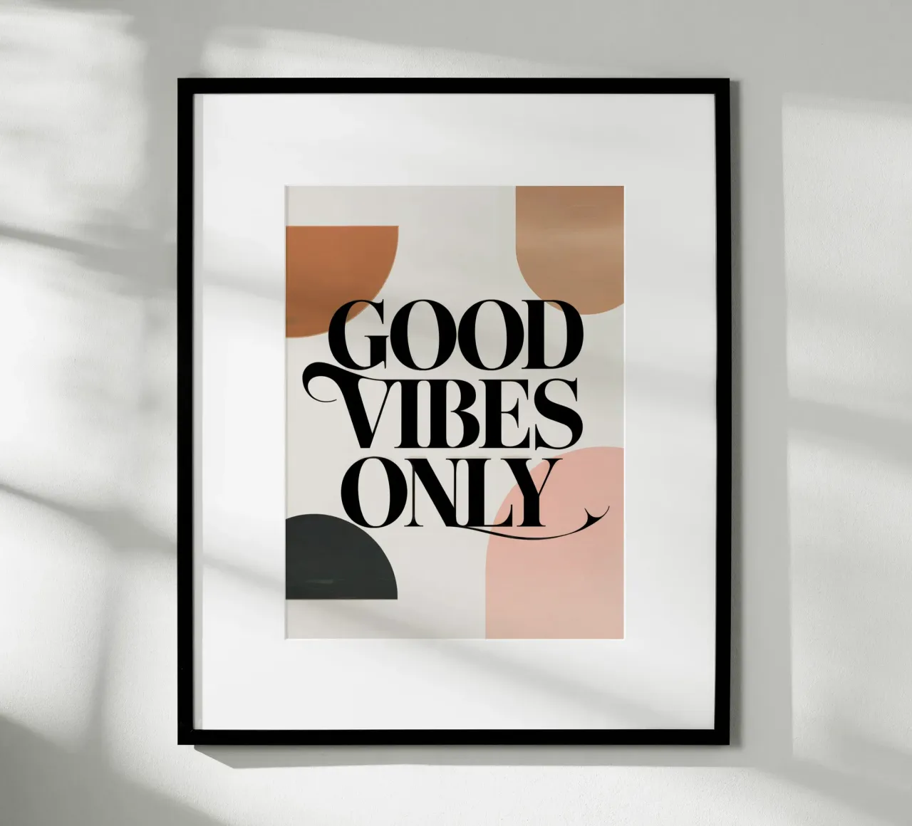 Good Vibes Only hahnemühle by logic