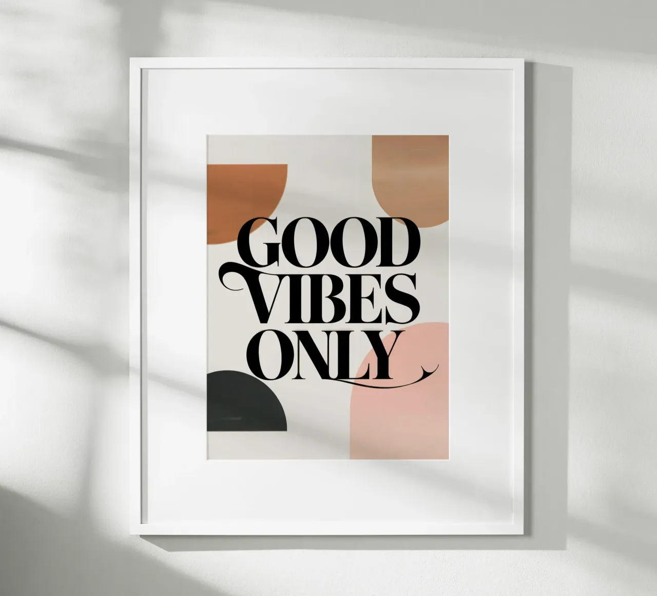 Good Vibes Only hahnemühle by logic