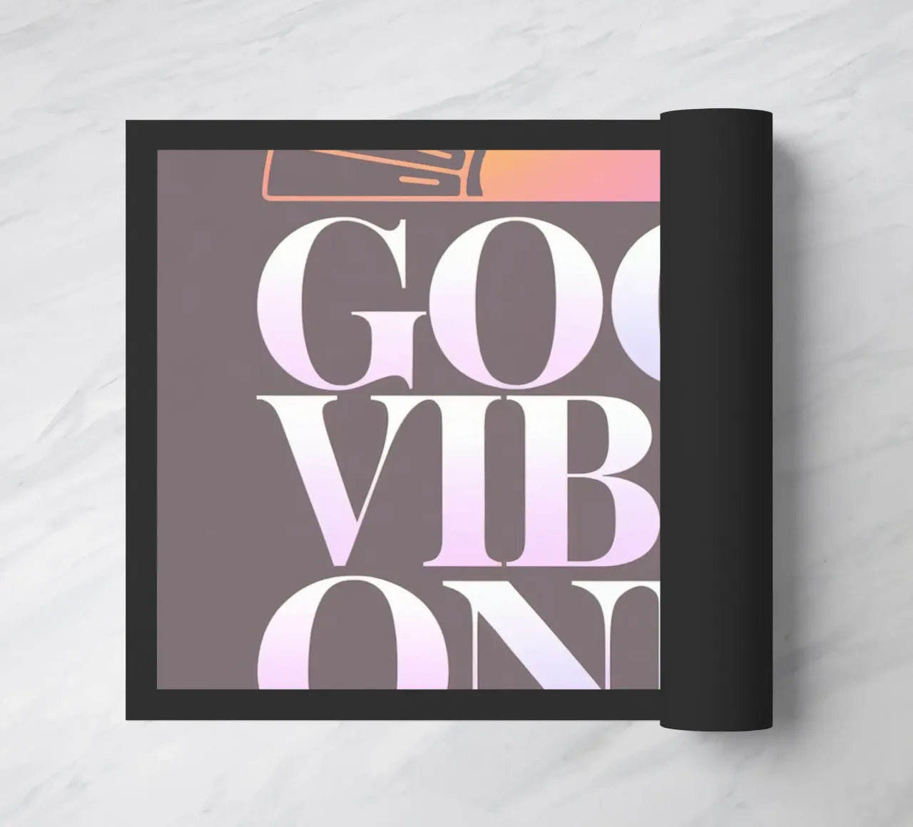 Good Vibes Only doormat by logic