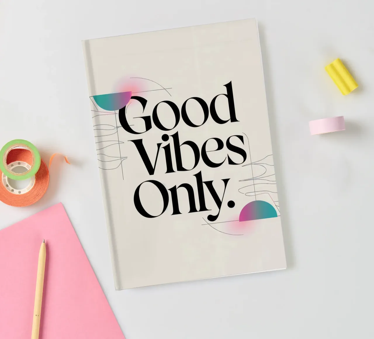 Good Vibes Only notebook by logic