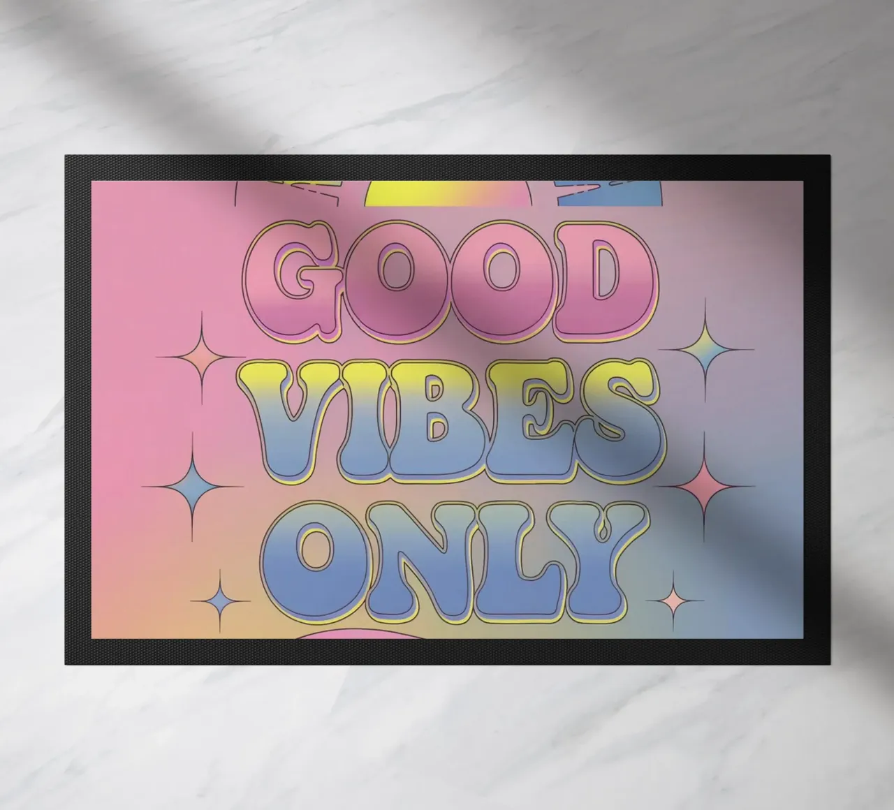 Good Vibes Only doormat by logic