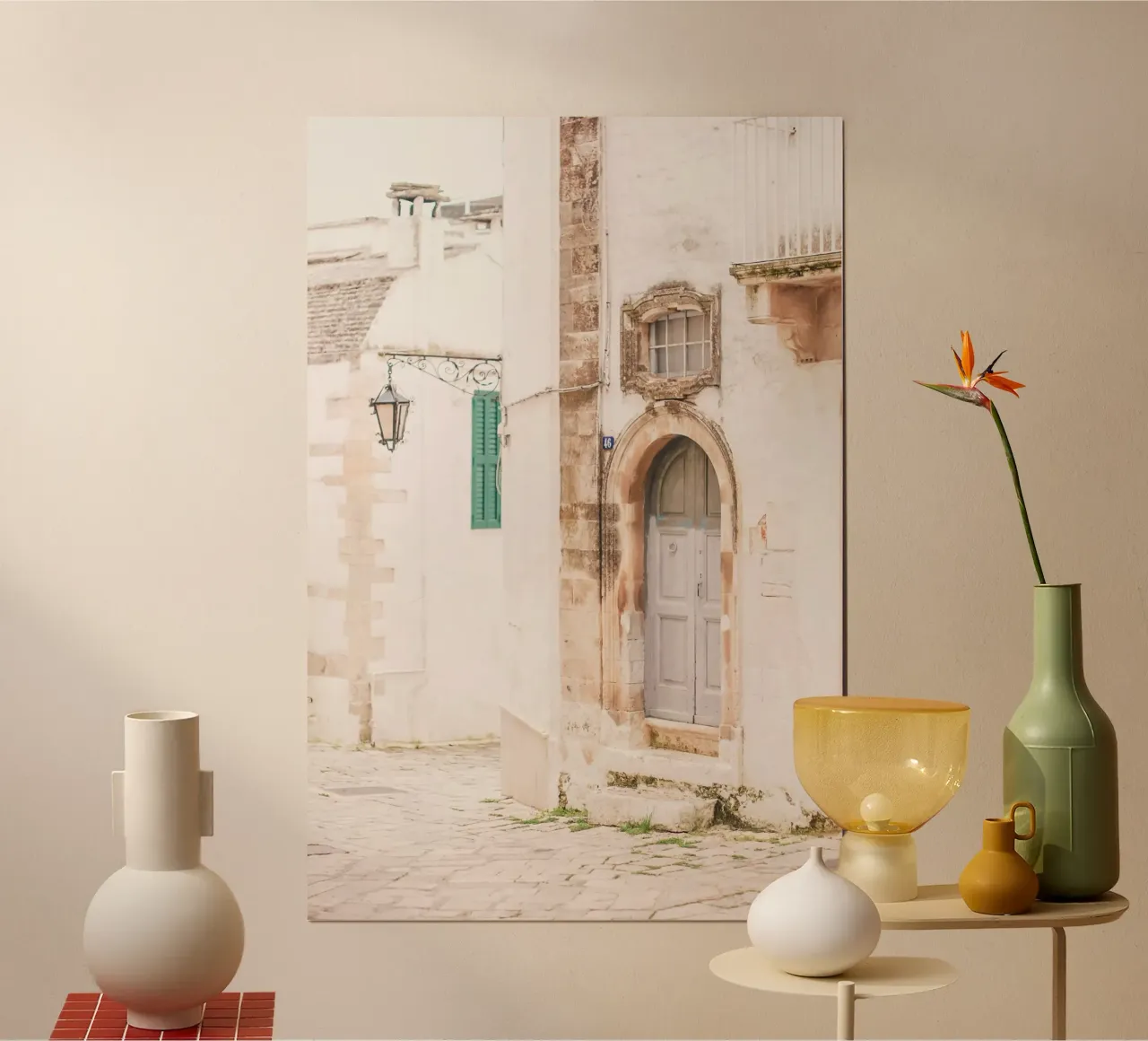 Puglia, Italy I Deserted street with Baroque architecture hahnemühle by Julie Travel Photography