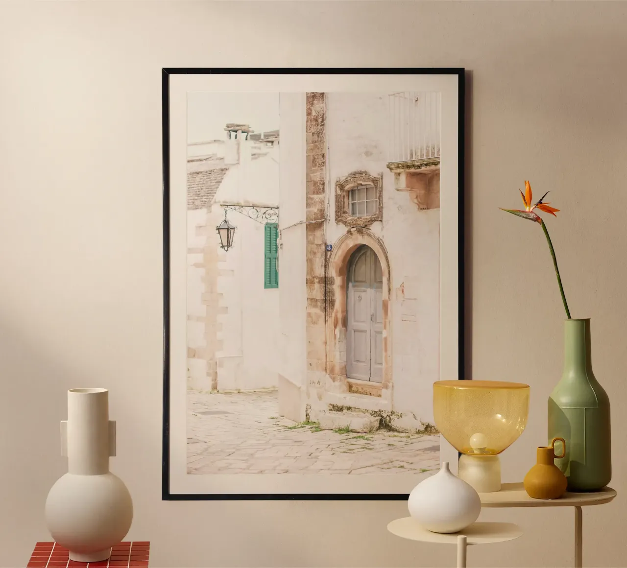 Puglia, Italy I Deserted street with Baroque architecture hahnemühle by Julie Travel Photography