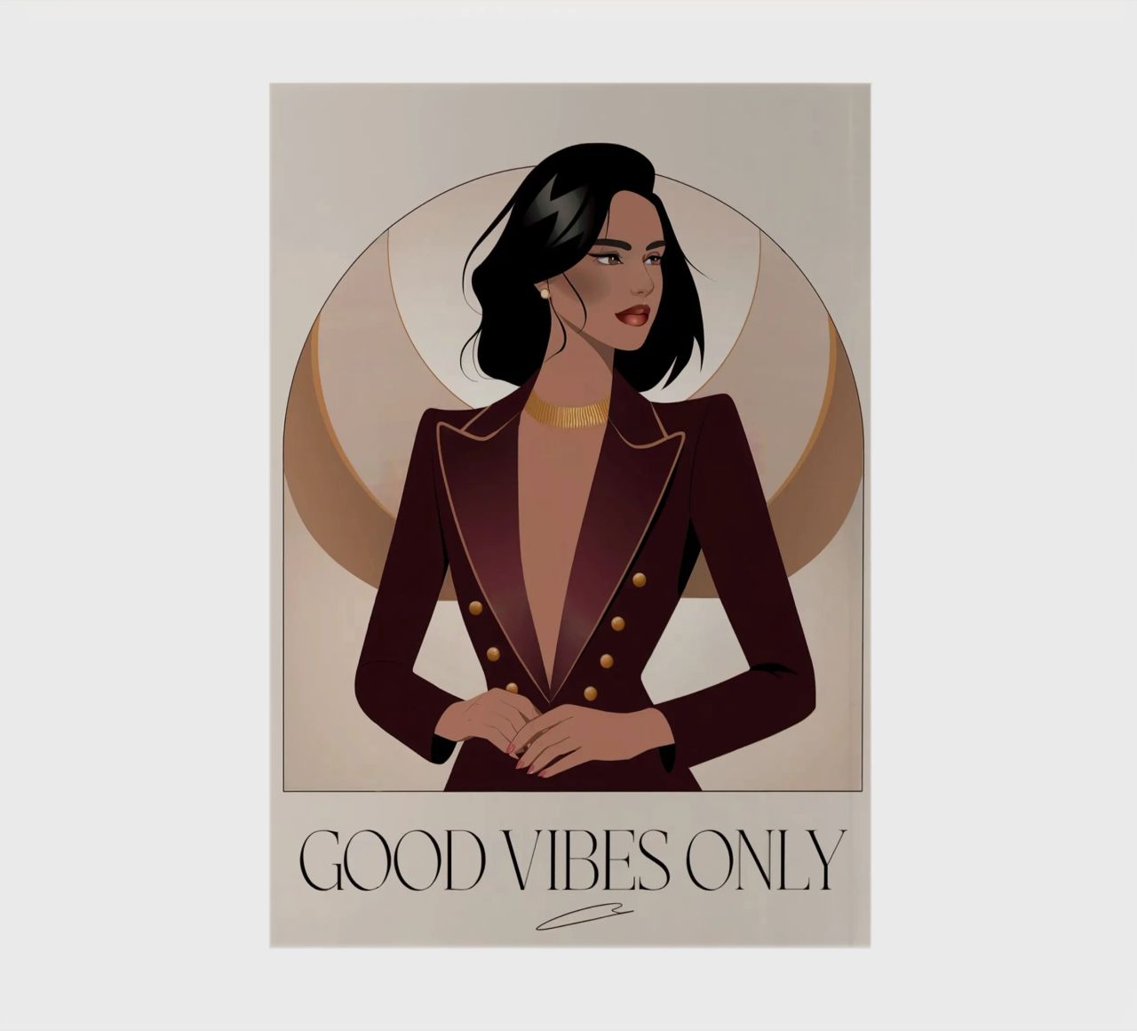 GOOD VIBES ONLY notebook by logic