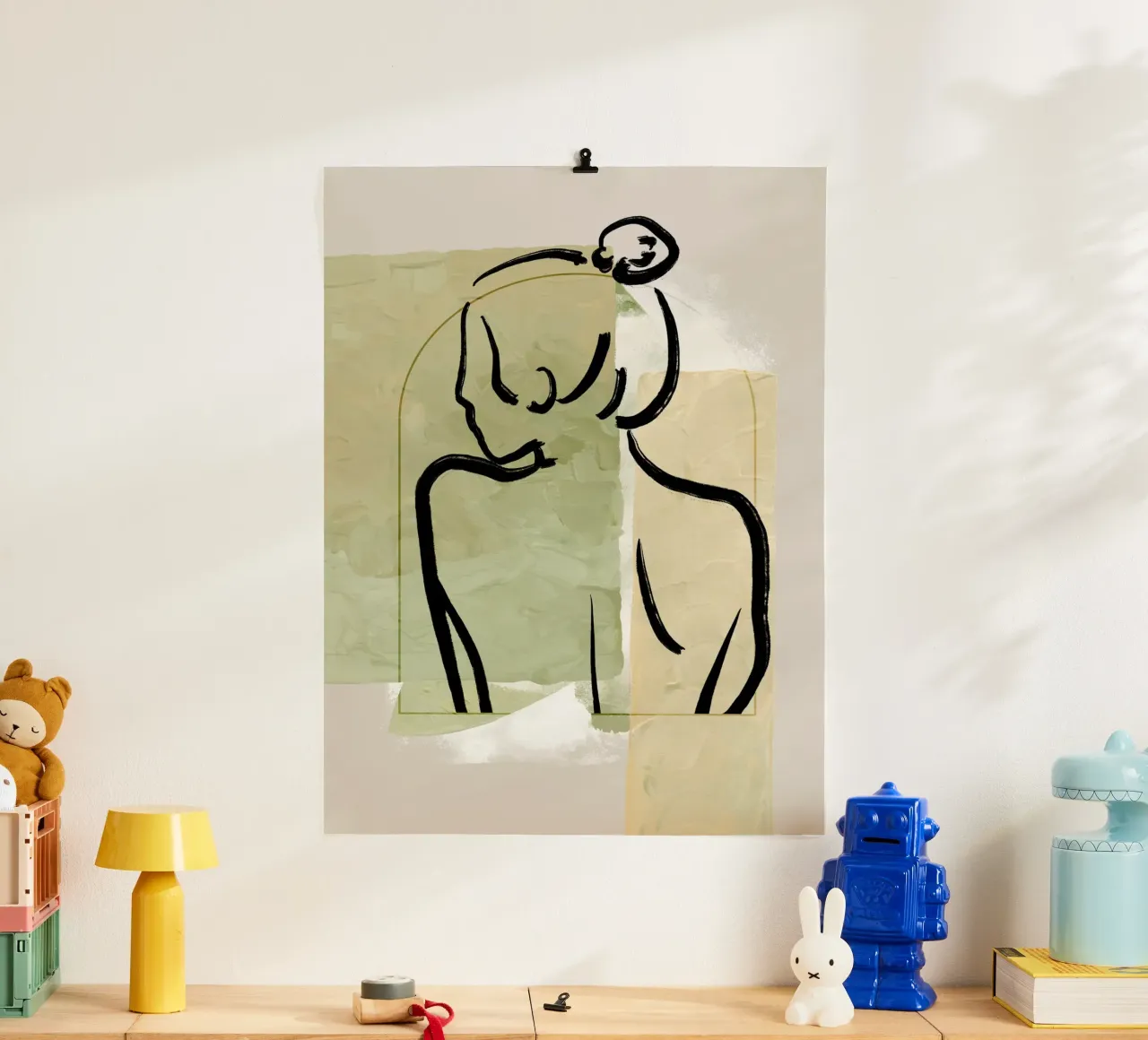 Gentle Touch No 3 poster by treechild