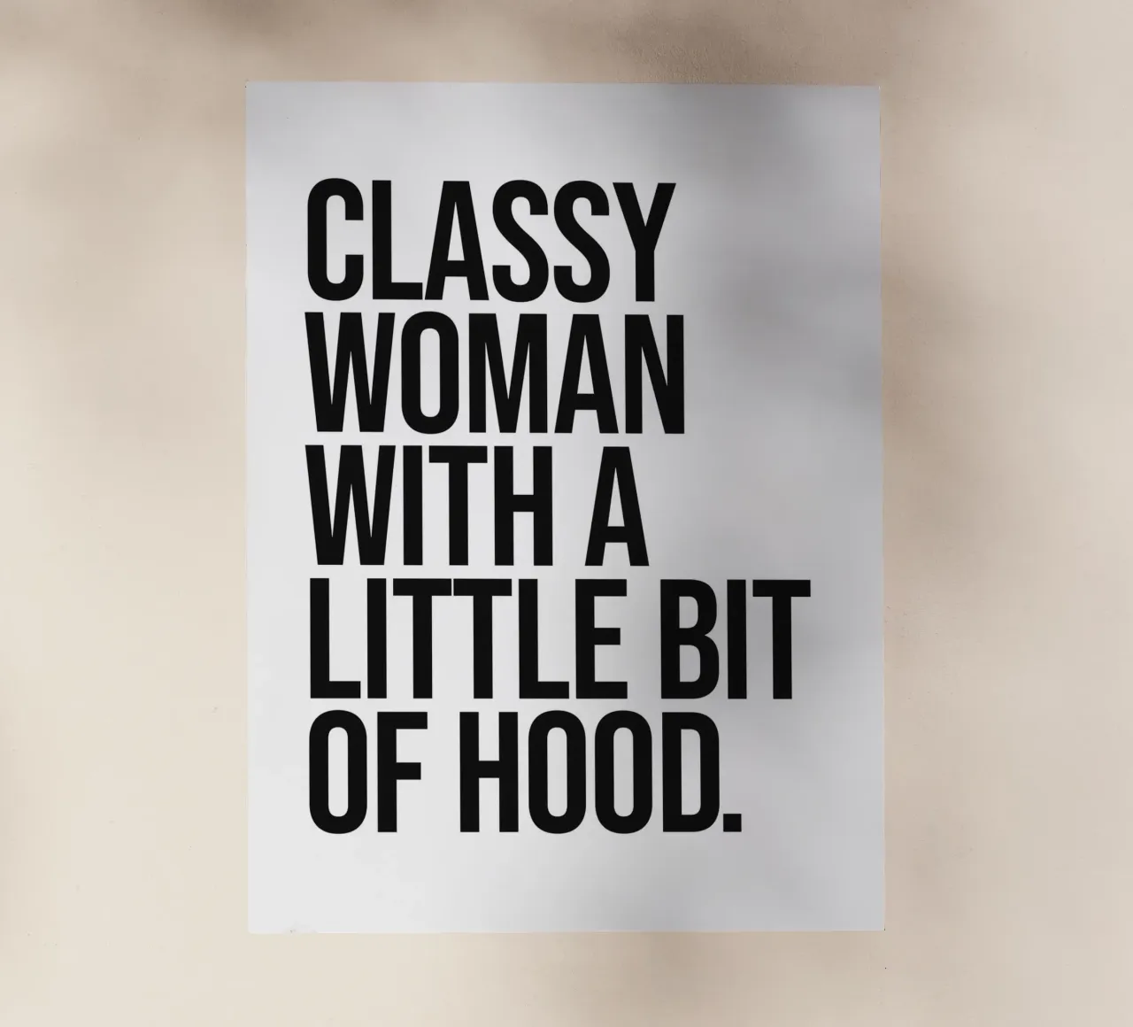 Donne di classe con un pizzico di citazione "hood cool pellicola backlit da Paigaam Studio