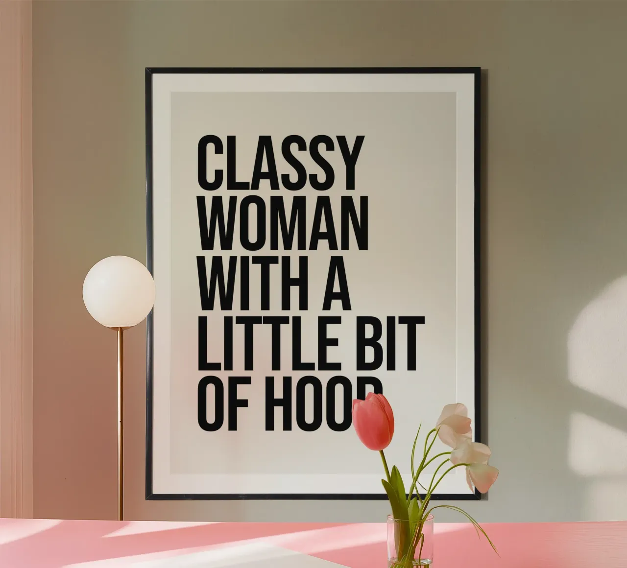 Donne di classe con un pizzico di citazione "hood cool carta hahnemühle da Paigaam Studio