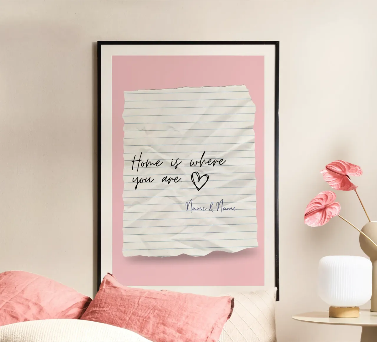 Home poster da thewalllab