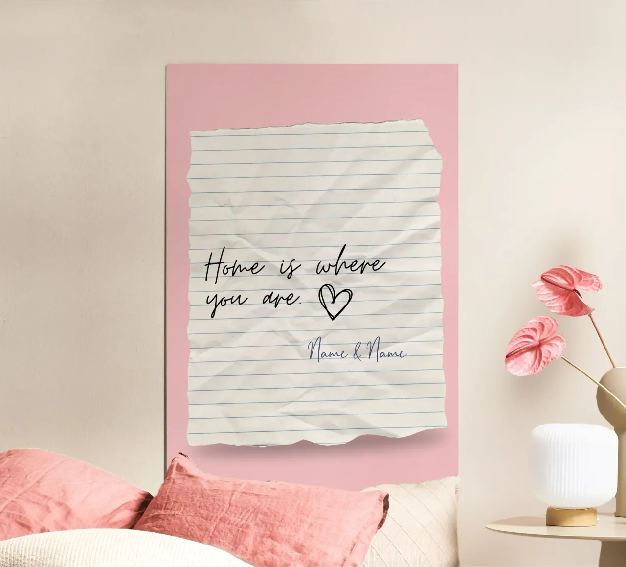 Home poster da thewalllab