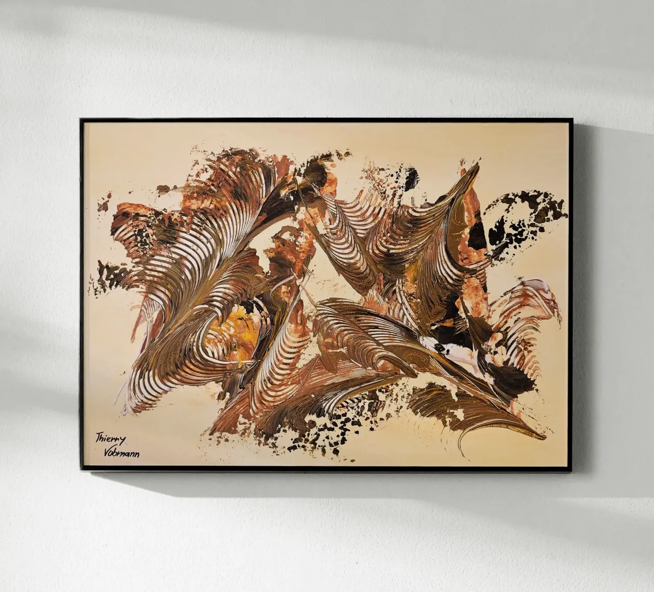 IDEAL GIFT 129 plexiglass da Thierry Vobmann Abstract painting