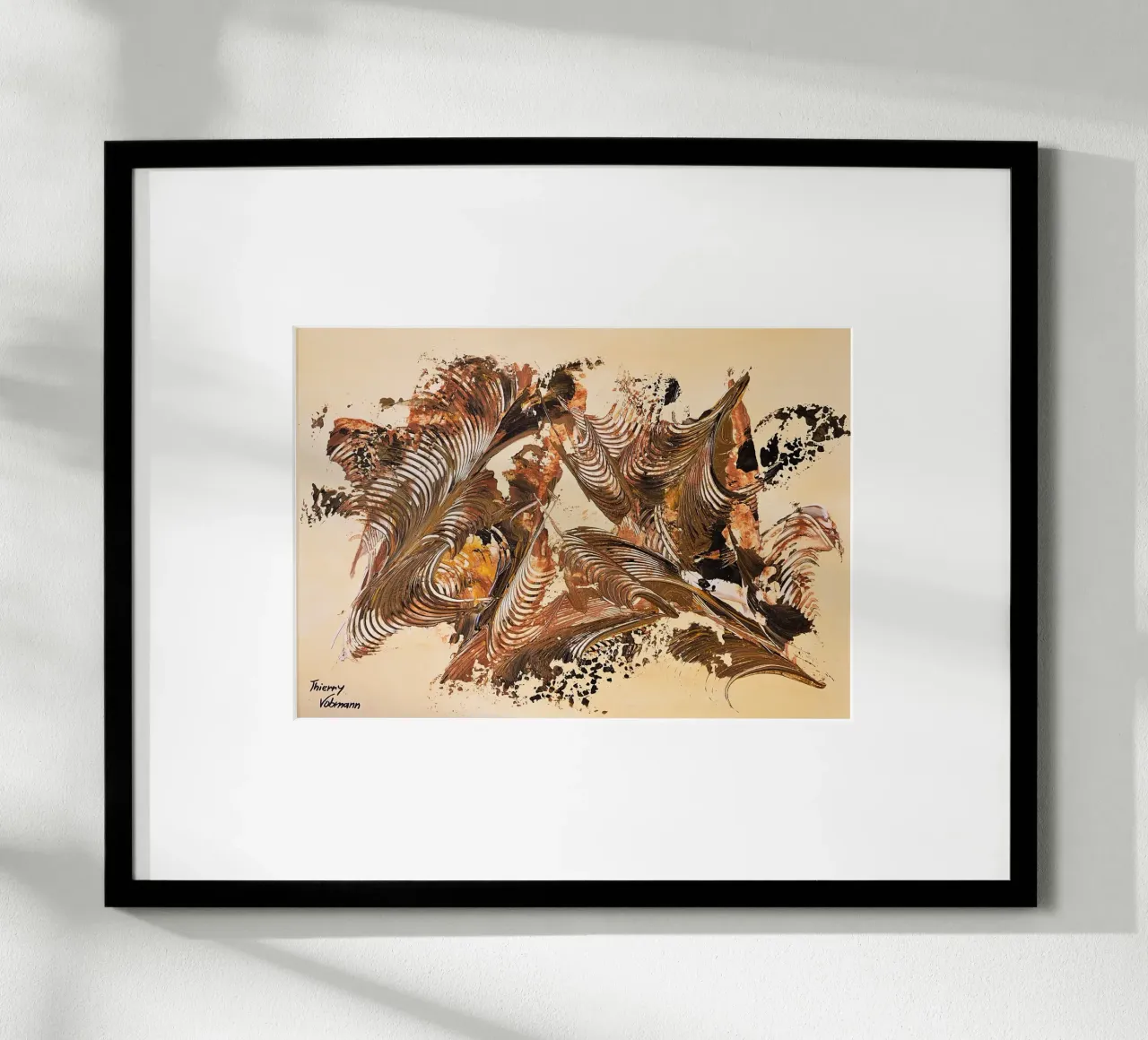 IDEAL GIFT 129 poster da Thierry Vobmann Abstract painting