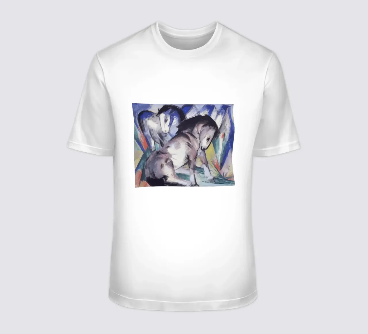 Franz Marc - Due cavalli t-shirt da ARTOTHEK