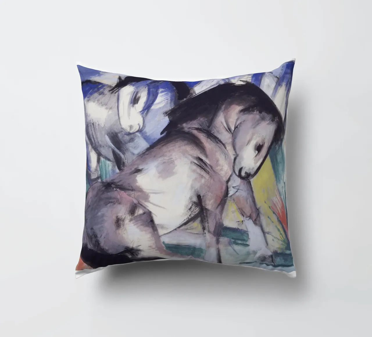 Franz Marc - Due cavalli cuscino da ARTOTHEK