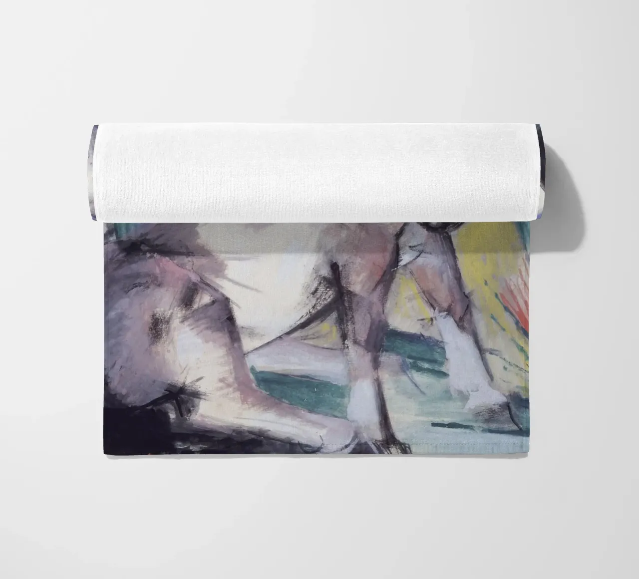 Franz Marc - Due cavalli telo mare da ARTOTHEK