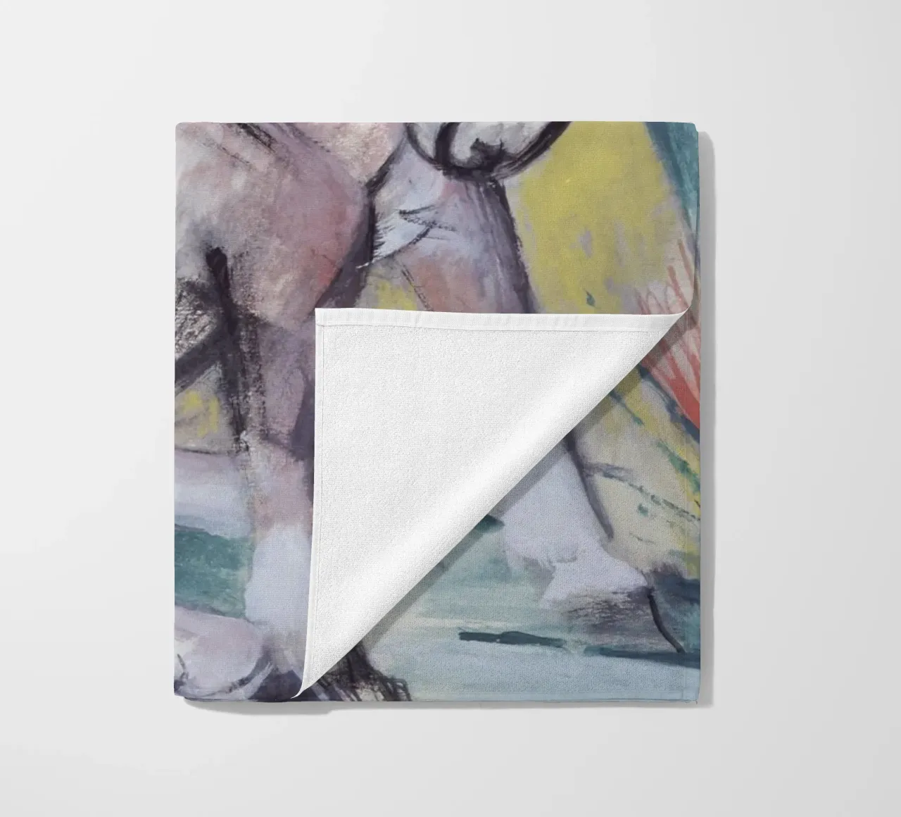 Franz Marc - Due cavalli telo mare da ARTOTHEK