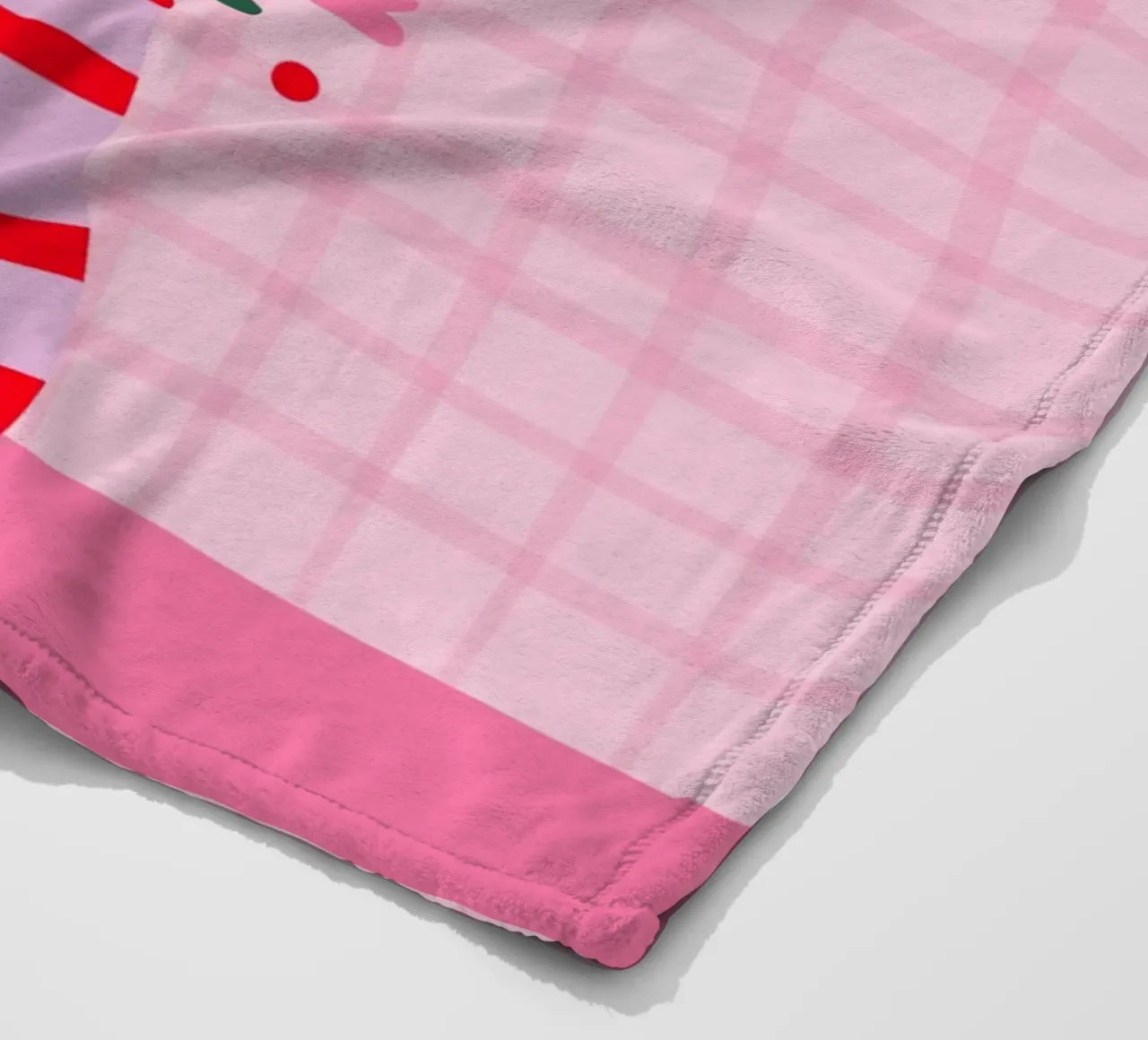 Fiori a cuore in un vaso coperta in pile da Wackapacka