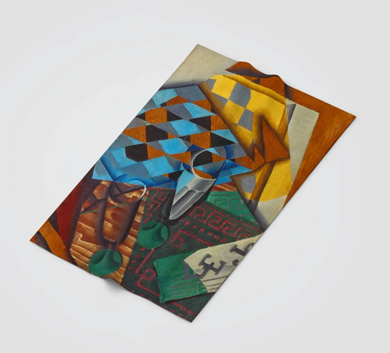 Juan Gris - La scacchiera coperta in pile da ARTOTHEK