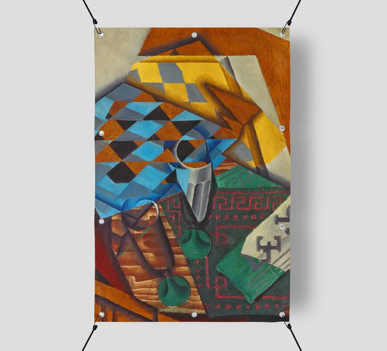 Juan Gris - La scacchiera telo in pvc da ARTOTHEK