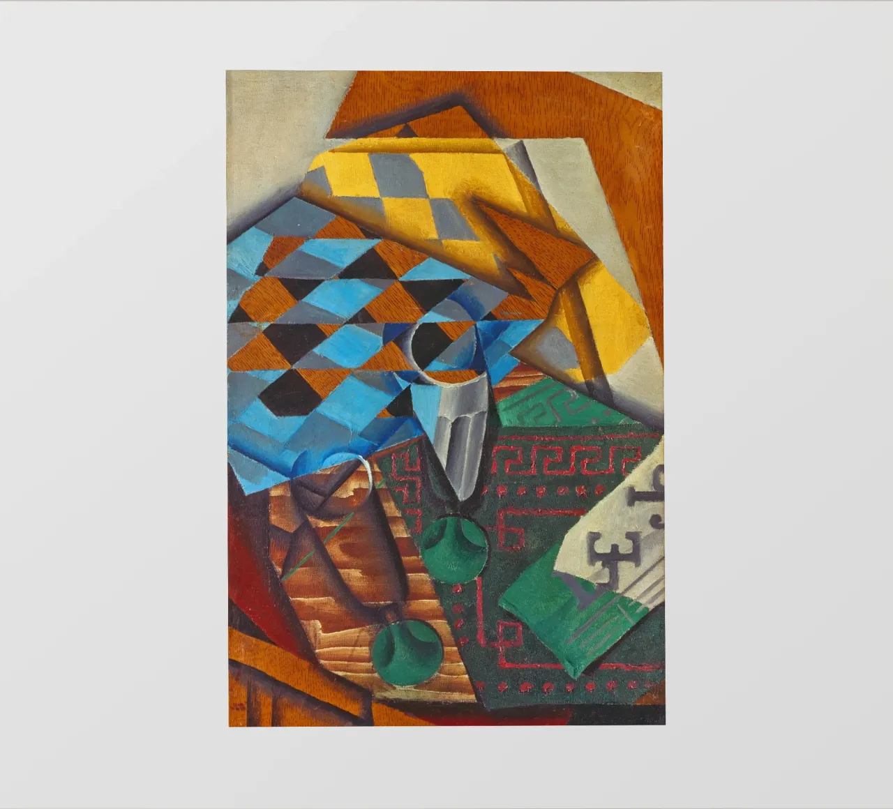 Juan Gris - La scacchiera telo in pvc da ARTOTHEK