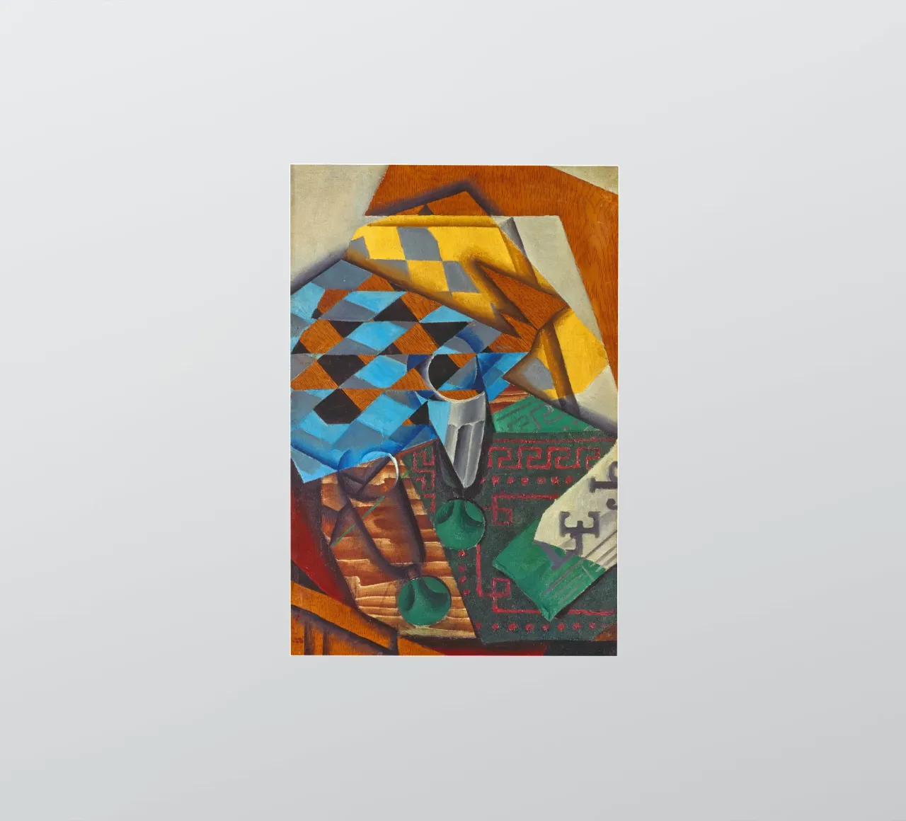 Juan Gris - The chess-board sticker by ARTOTHEK