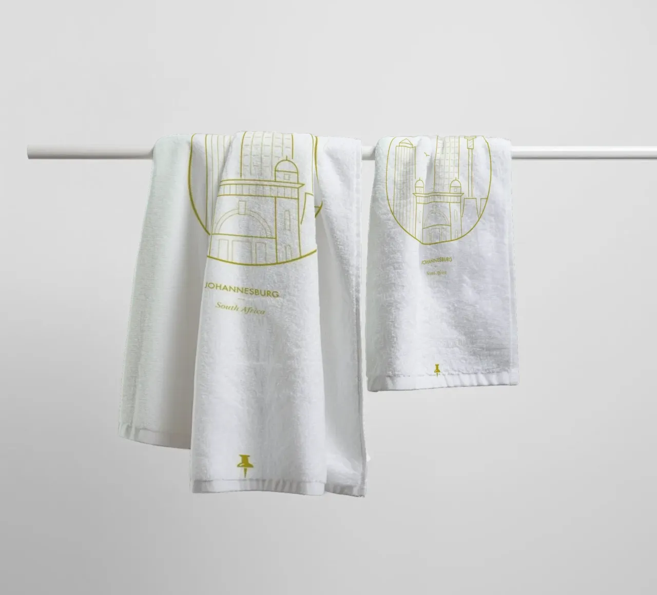 Johannesburg towel by Dean Smith