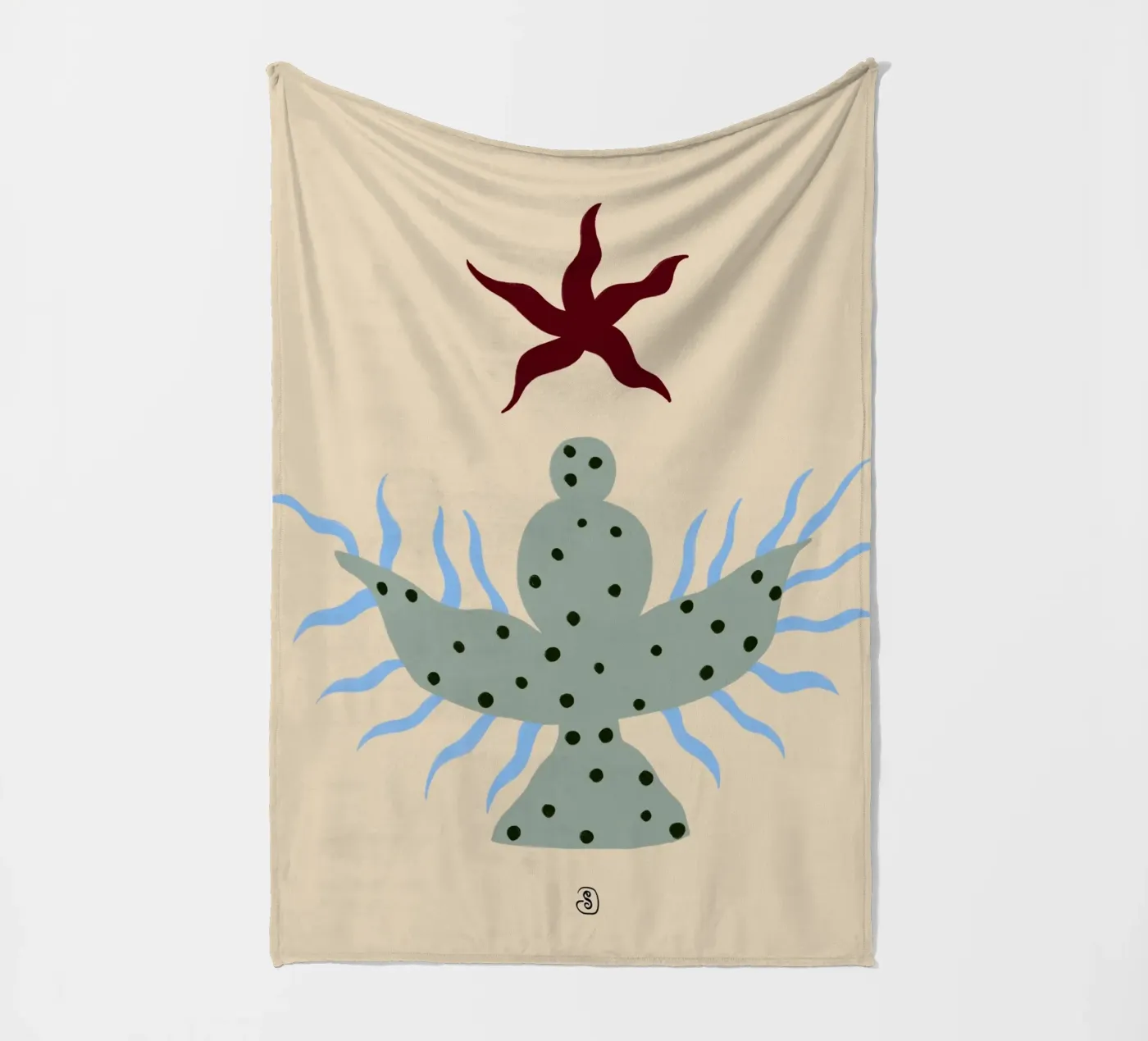 FEMININITY fleecedeken van Sandra Poliakov