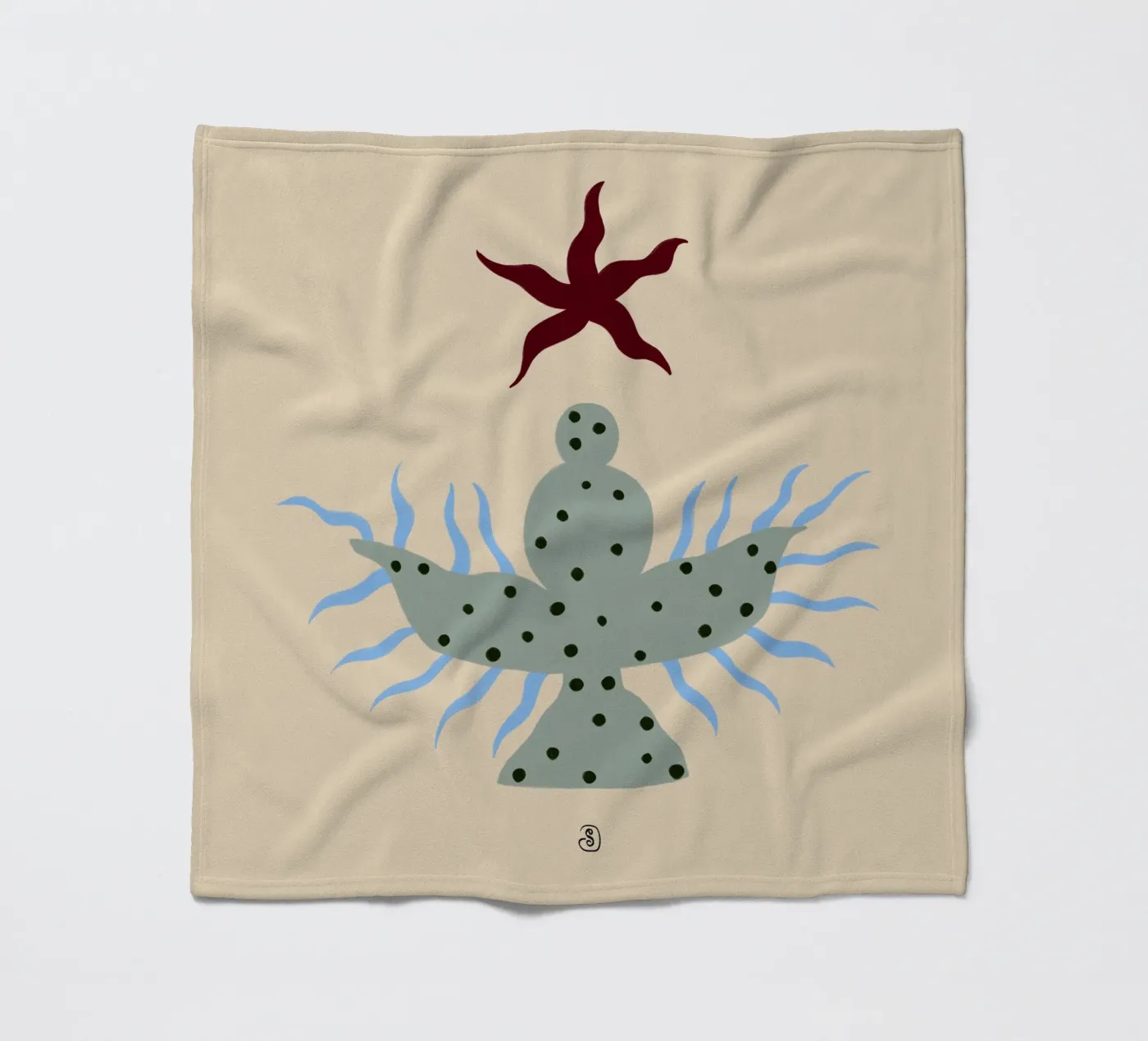 FEMININITY fleecedeken van Sandra Poliakov