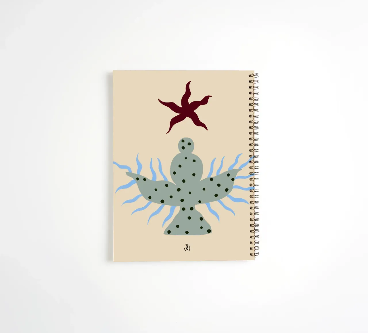 FEMININITY spiral notebook by Sandra Poliakov
