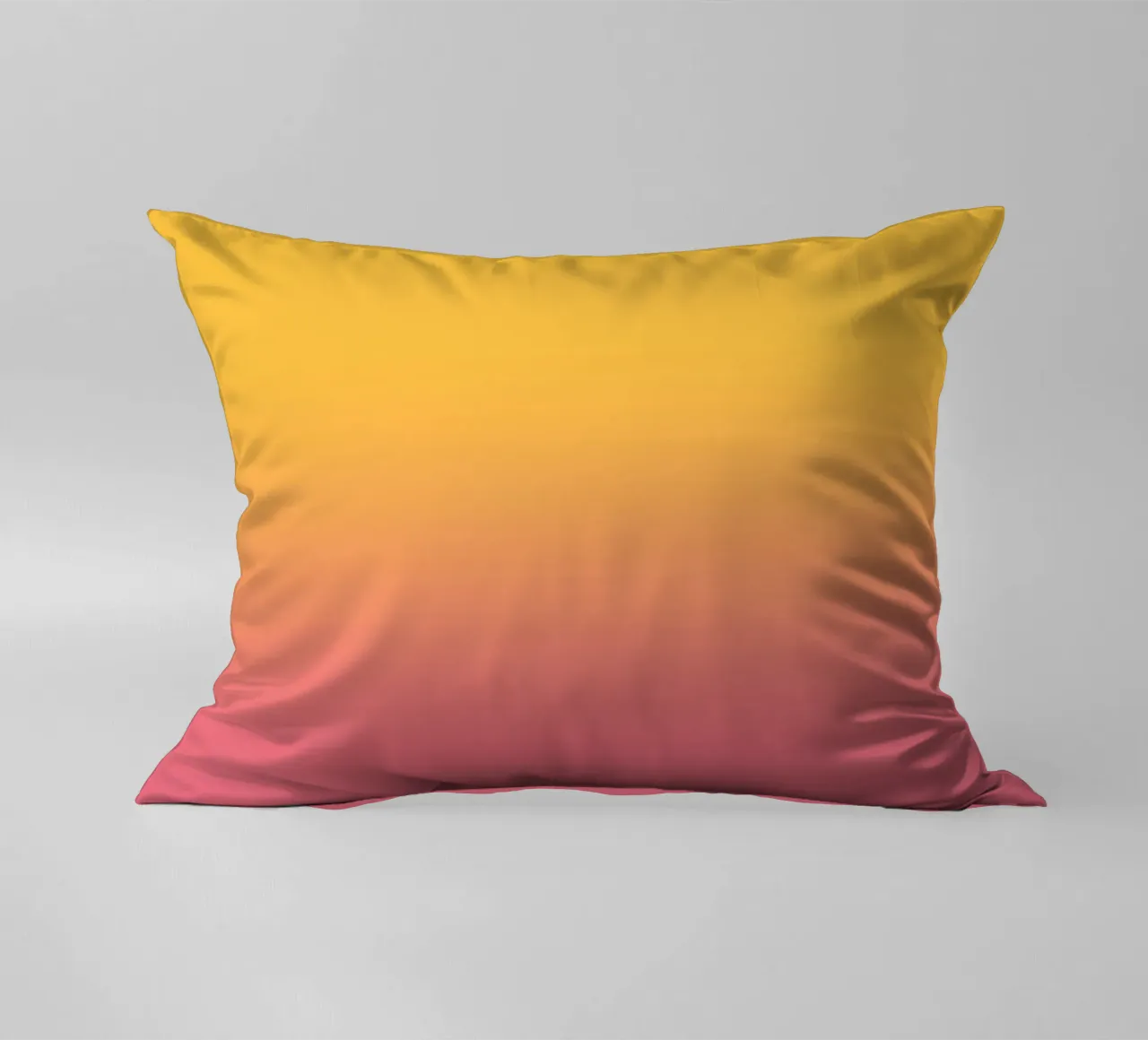 Fade Gradient Gelb Rot Pastell cuscino da BAINAI
