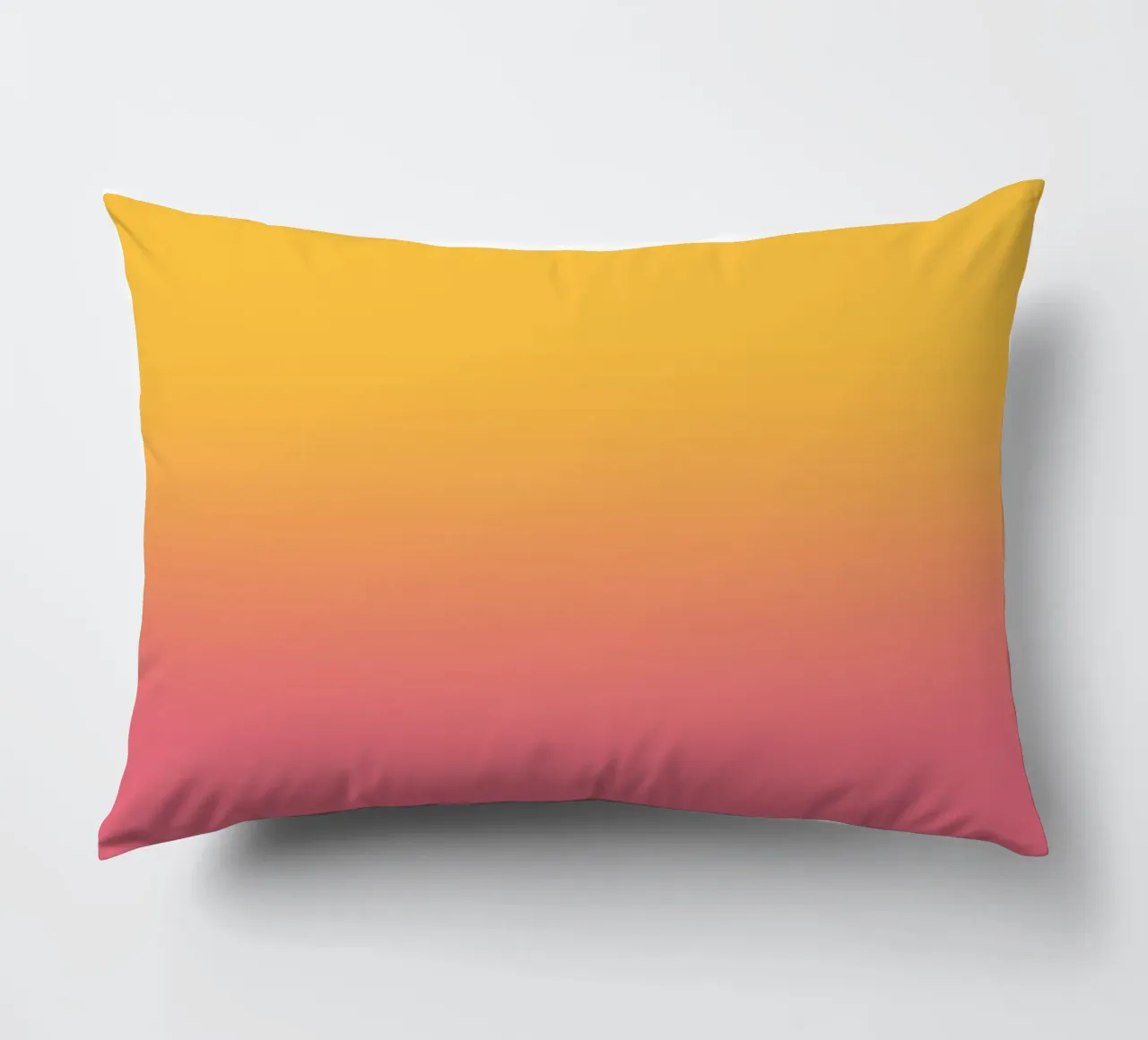 Fade Gradient Gelb Rot Pastell cuscino da BAINAI
