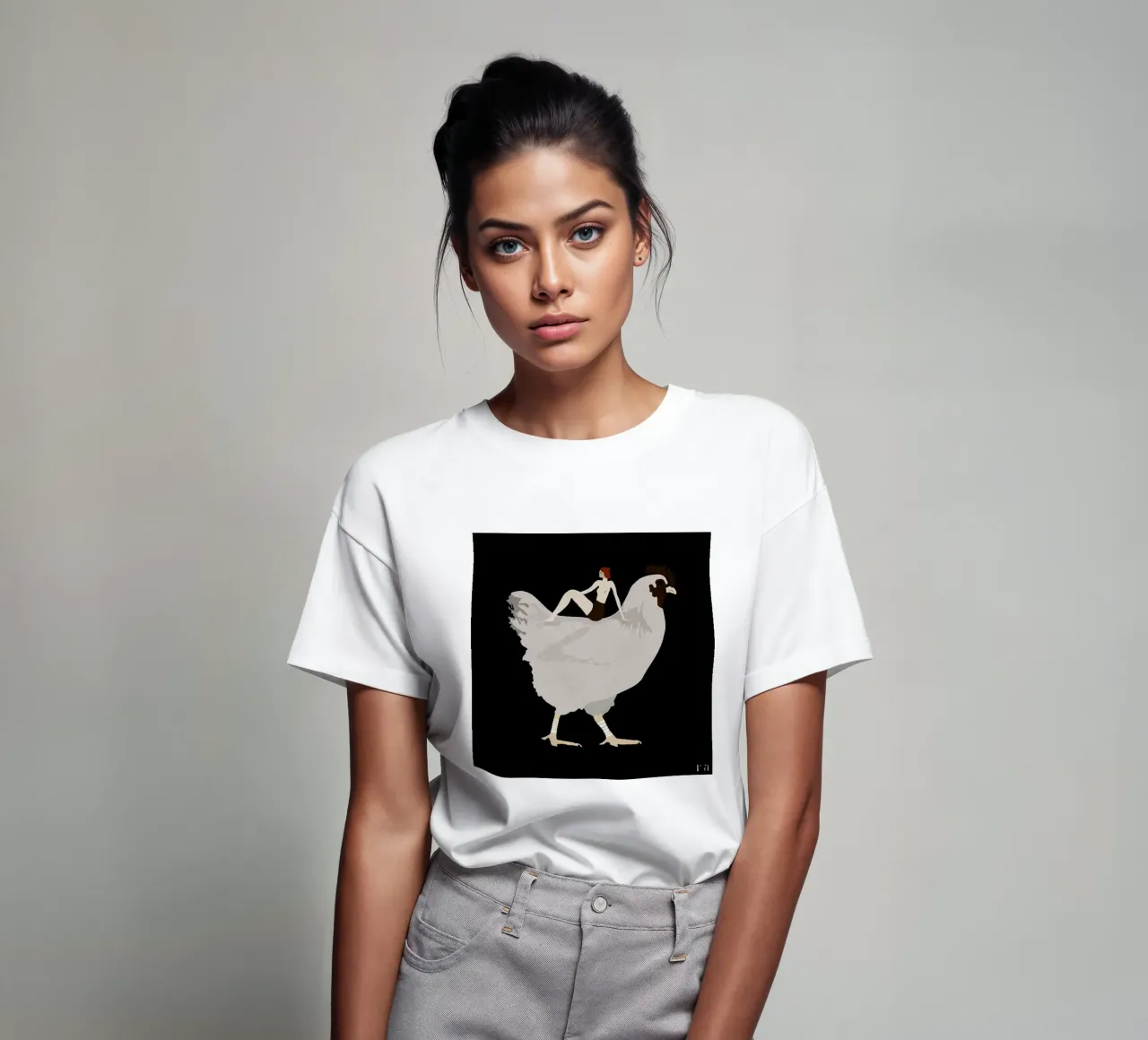 Chicken t-shirt da Amalia Restrepo