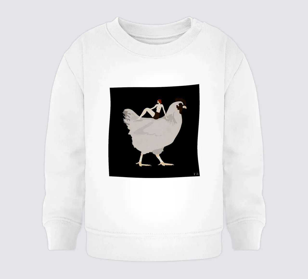 Chicken felpa neonato da Amalia Restrepo