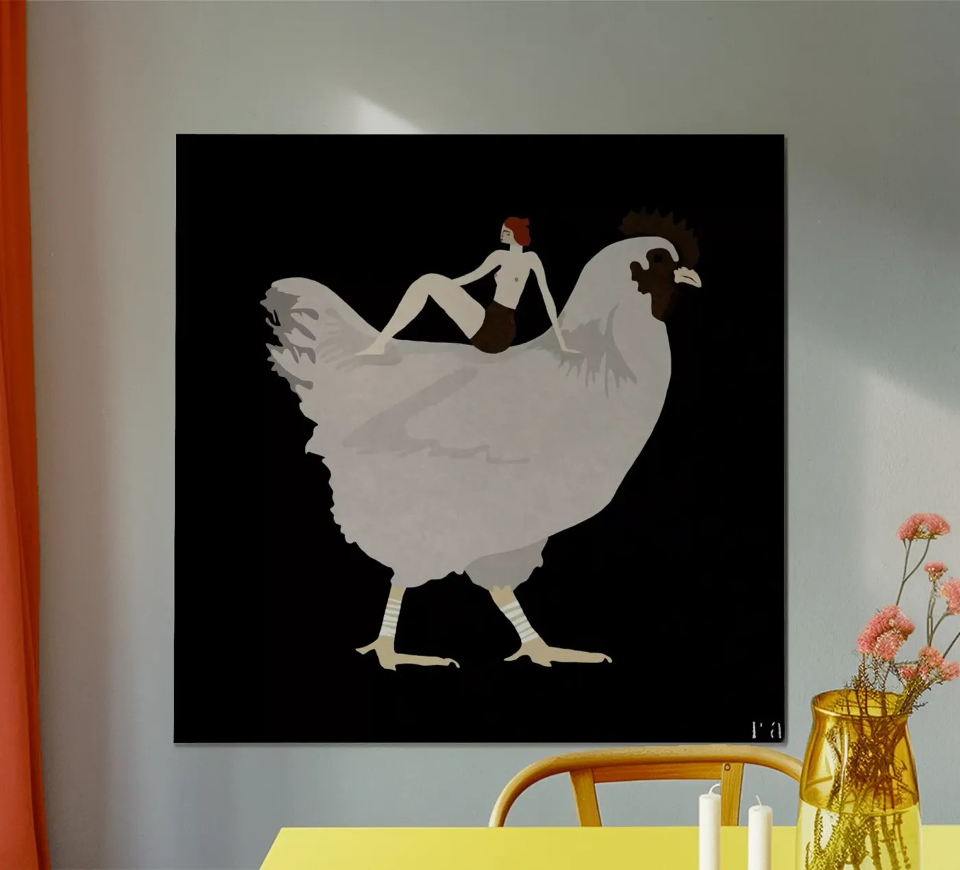 Chicken poster da Amalia Restrepo