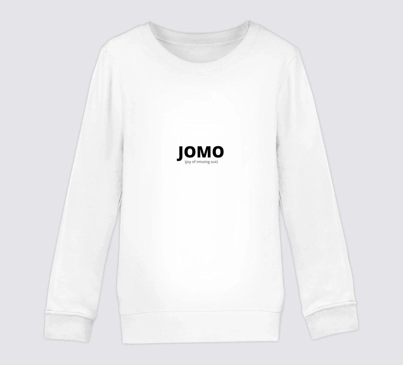 JOMO (joy of missing out) felpa bambino da Magnific