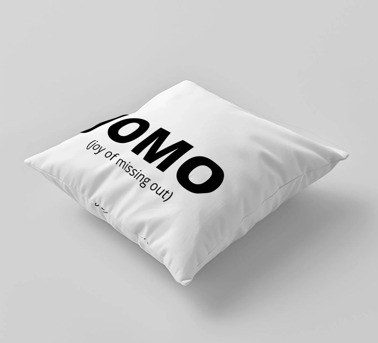 JOMO (joy of missing out) cuscino da Magnific
