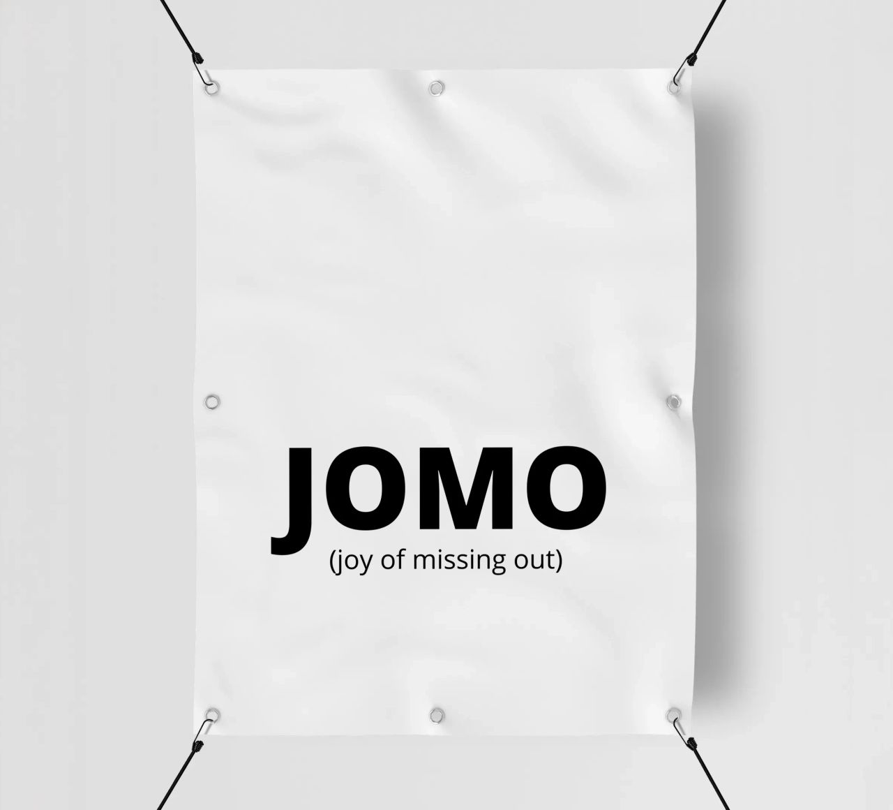 JOMO (joy of missing out) telo in pvc da Magnific