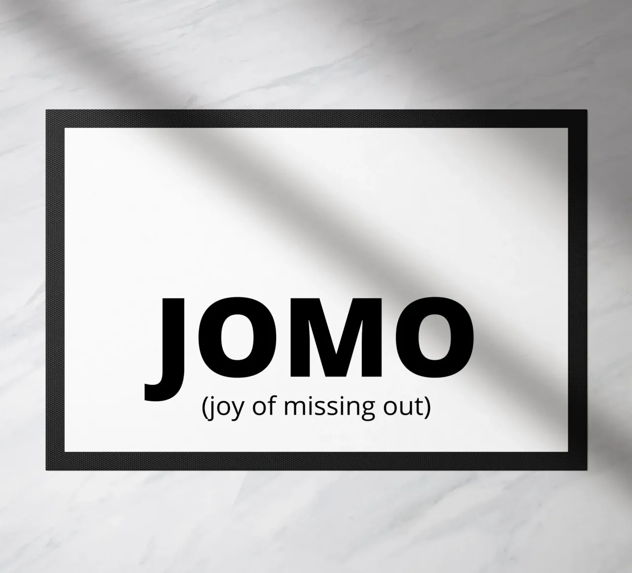 JOMO (joy of missing out) zerbino da Magnific