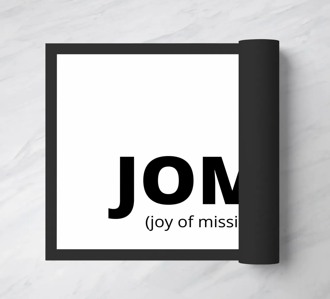 JOMO (joy of missing out) zerbino da Magnific