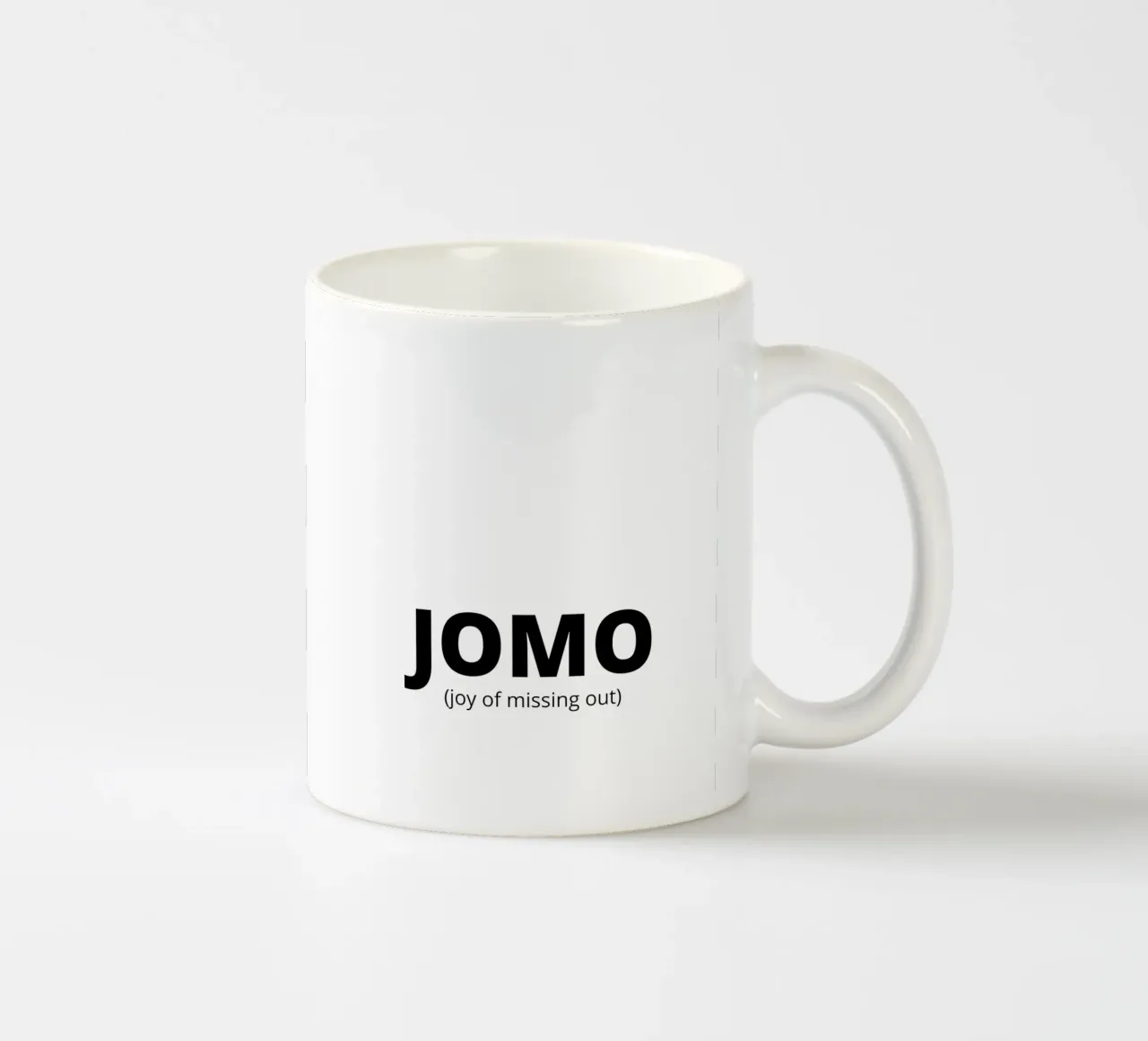 JOMO (joy of missing out) keramische mok van Magnific