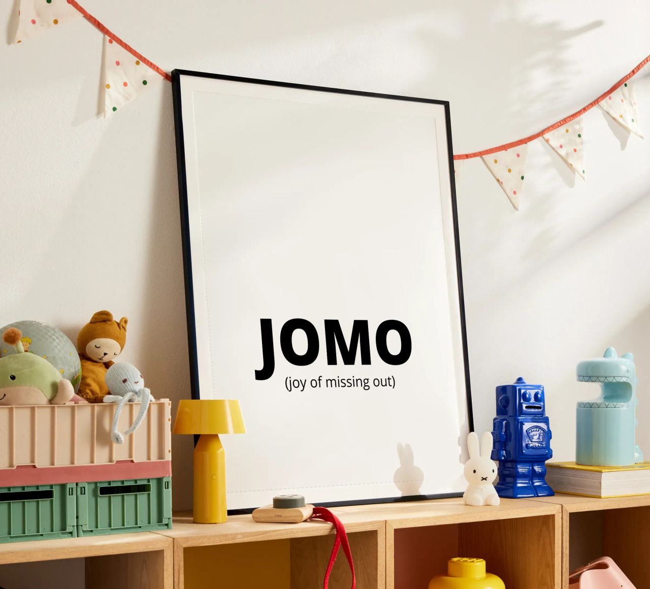 JOMO (joy of missing out) carta hahnemühle da Magnific