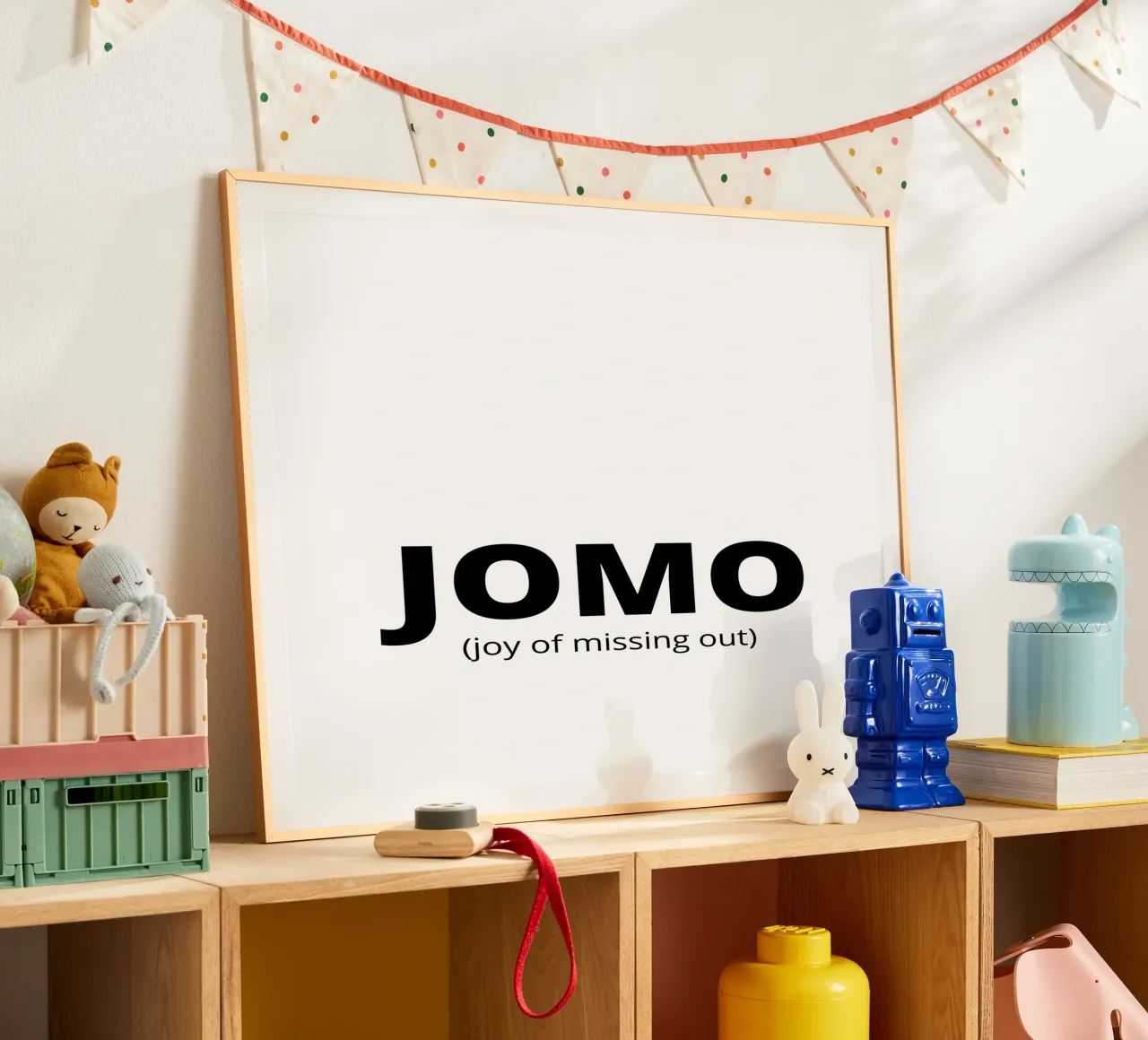 JOMO (joy of missing out) poster da Magnific