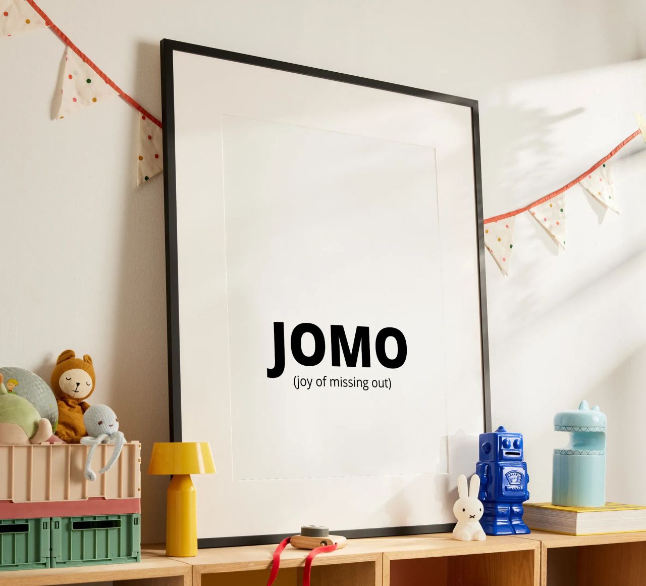 JOMO (joy of missing out) carta hahnemühle da Magnific