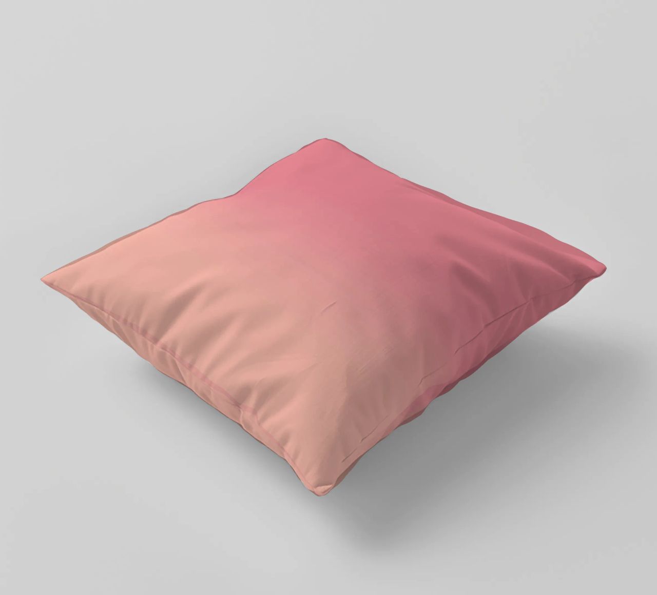 Fade Gradient Rot Rosa Pastell cuscino da BAINAI