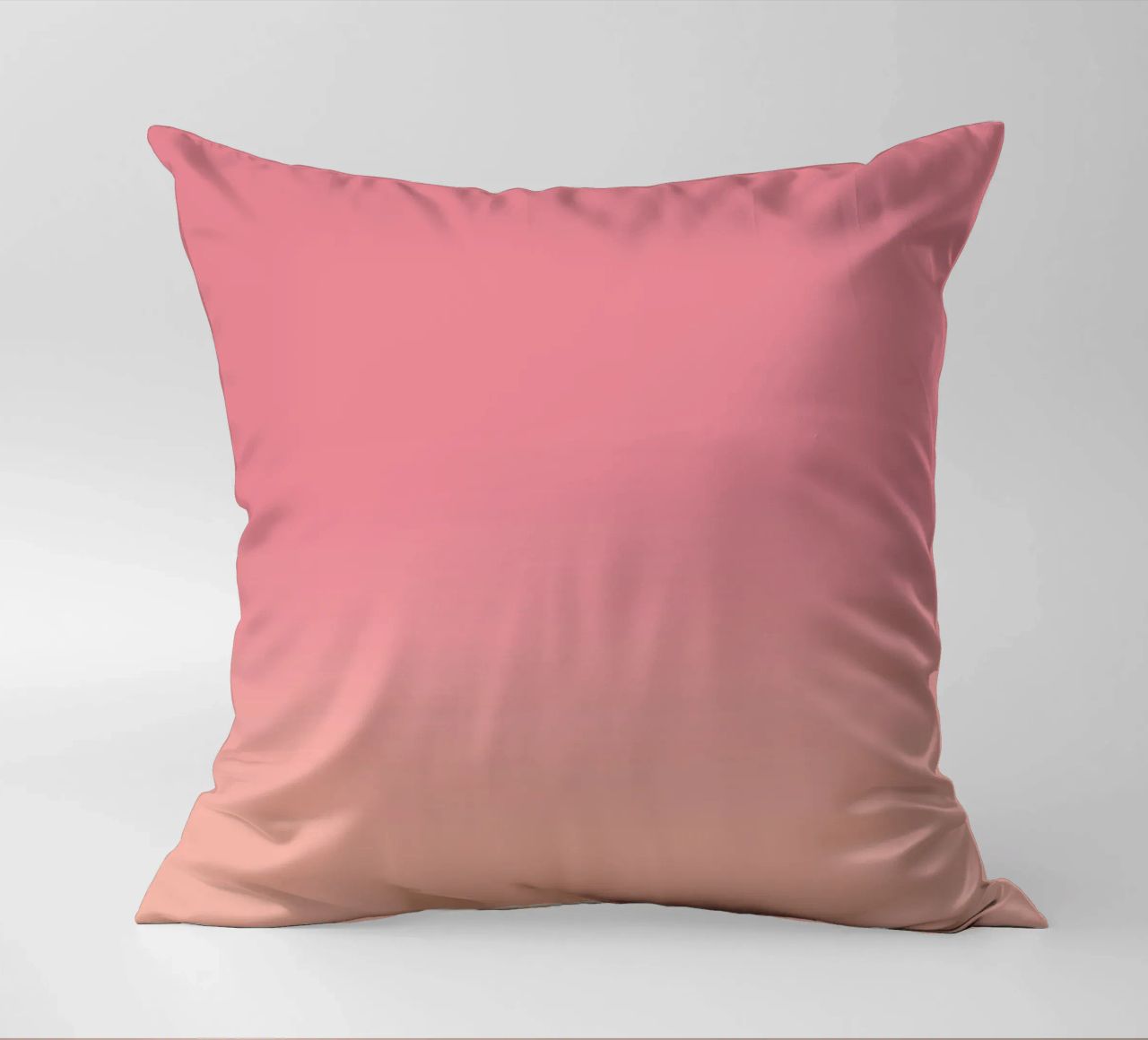 Fade Gradient Rot Rosa Pastell cuscino da BAINAI