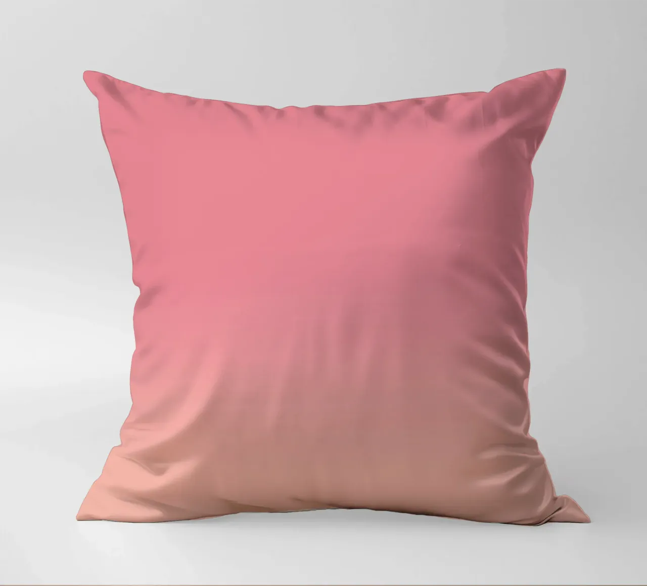 Fade Gradient Rot Rosa Pastell Kissen von BAINAI