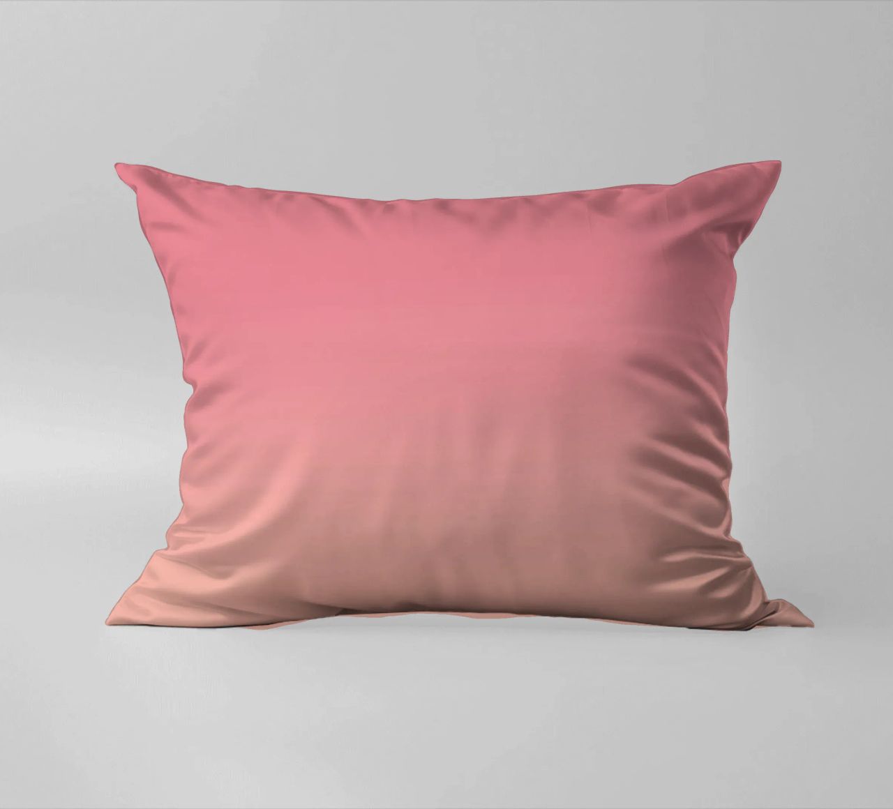 Fade Gradient Rot Rosa Pastell cuscino da BAINAI