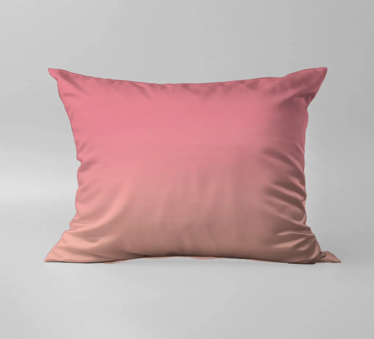 Fade Gradient Rot Rosa Pastell Kissen von BAINAI