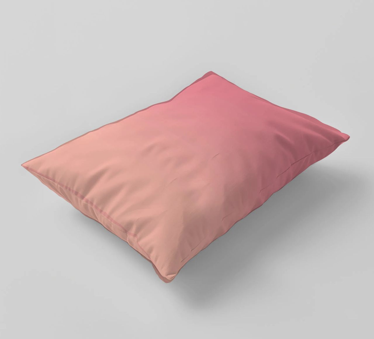 Fade Gradient Rot Rosa Pastell cuscino da BAINAI